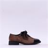 Marco Moreo Maura Toe Cap Ribbon Lace - Tobacco